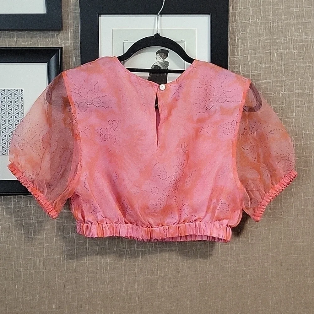 Staud Frieze Cropped Top and Mattia Skirt Set